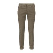 Dondup Gaubert - Slim Velvet Byxor Brown, Herr