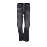 Haikure Spider Svarta Jeans Black, Herr