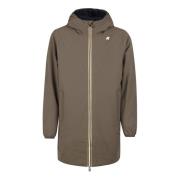 K-Way Varm Stretch Dubbel Lungo Kappa Brown, Herr