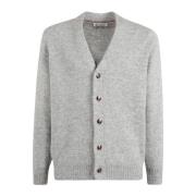 Brunello Cucinelli Stilren Kofta med Knappar Gray, Herr