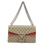 Gucci Vintage Pre-owned Canvas gucci-vskor Brown, Dam