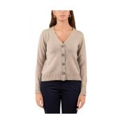 Gran Sasso Dam Cardigan Sweater Brown, Dam