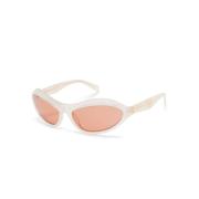 Prada PR A20S 12V07V Sunglasses White, Dam