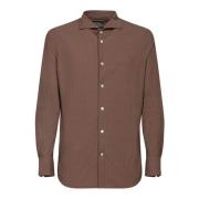 Dell'oglio Brun Polo Elegant Stil Brown, Herr