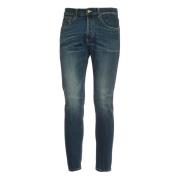 Dondup Mörk Denim Skinny Fit Jeans Blue, Herr