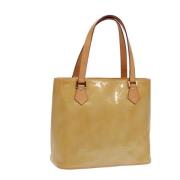 Louis Vuitton Vintage Pre-owned Laeder handvskor Beige, Dam