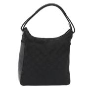 Gucci Vintage Pre-owned Nylon gucci-vskor Black, Dam