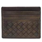 Bottega Veneta Vintage Pre-owned Laeder plnbcker Brown, Herr