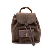 Gucci Vintage Pre-owned Mocka gucci-vskor Brown, Dam