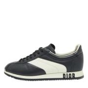 Dior Vintage Pre-owned Laeder sneakers Black, Dam