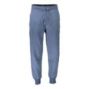 Calvin Klein Blå Bomulls Jeans & Byxa med Sportbyxor Blue, Herr