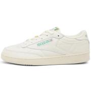 Reebok Club C 1985 TV Sneakers Krita, Papper Vit Grön-40 White, Herr