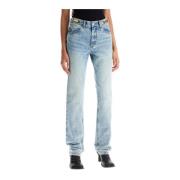 Stella McCartney Slim Fit Jeans med Metalliska Detaljer Blue, Dam