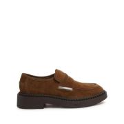 ASH Bruna Moccasins Elegans Skor Brown, Dam