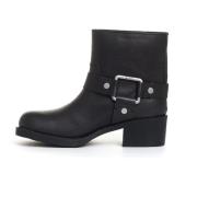 ASH Svarta Biker Ankelboots Black, Dam