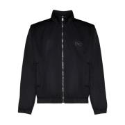 Dolce & Gabbana Snygg Zip-Through Sweatshirt Black, Herr