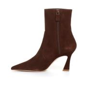 Stuart Weitzman Elegant Mocka Ankelboots Kaffe Brown, Dam