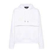 Dsquared2 Stiliga Sweaters Kollektion White, Herr