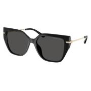 Michael Kors Svarta Acetat Solglasögon ST. Barths Black, Dam