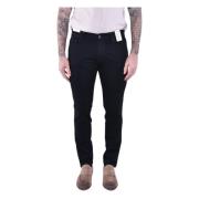 PT Torino Svart Resa Denim Rock Byxor Black, Herr