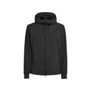 C.p. Company Svart Regular Fit Jacka Black, Herr