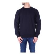 C.p. Company Svarta Sweaters med CP Company Logo Black, Herr