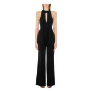 Liu Jo Elegant Jumpsuit ECS Tuta Black, Dam