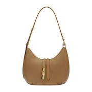 Furla Öken Axelväska Goccia Stil Brown, Dam