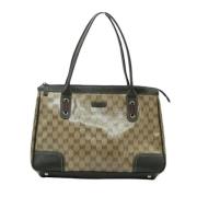 Gucci Vintage Pre-owned Tyg gucci-vskor Brown, Dam