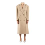 Isabel Marant Étoile Ecru Ullblandning Kappa Lexana Beige, Dam