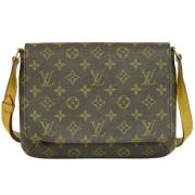 Louis Vuitton Vintage Pre-owned Canvas louis-vuitton-vskor Brown, Dam