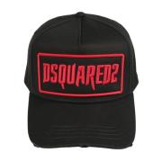 Dsquared2 Stilig Hatt för Män och Kvinnor Black, Herr