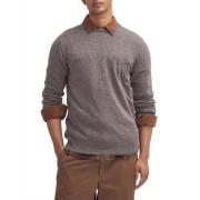 Barbour Essential Crew Neck Sweaters Gray, Herr