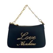 Love Moschino Svart Handväska med Kedjehandtag Black, Dam