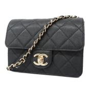 Chanel Vintage Pre-owned Laeder chanel-vskor Black, Dam