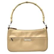 Gucci Vintage Pre-owned Laeder gucci-vskor Beige, Dam