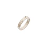 Cartier Vintage Pre-owned Vitt guld ringar Gray, Dam