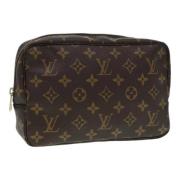 Louis Vuitton Vintage Pre-owned Canvas kuvertvskor Brown, Dam