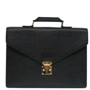 Louis Vuitton Vintage Pre-owned Laeder louis-vuitton-vskor Black, Herr