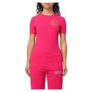 Versace Jersey T-shirt för män Pink, Dam