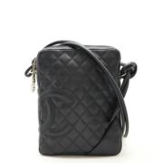 Chanel Vintage Pre-owned Laeder chanel-vskor Black, Dam