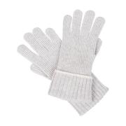 Eleventy Cashmere Tipping Handskar Gray, Unisex