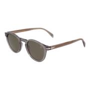 Eyewear by David Beckham Retrostil Solglasögonssamling Gray, Unisex