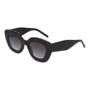 Kaleos Runda acetat solglasögon Barbara Black, Unisex