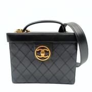 Chanel Vintage Pre-owned Laeder chanel-vskor Black, Dam