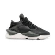 Y-3 Svarta låga sneakers med neopreninsatser Black, Herr