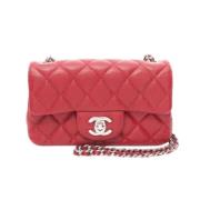 Chanel Vintage Pre-owned Laeder chanel-vskor Red, Dam