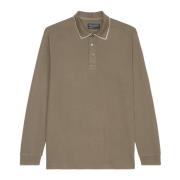 Marc O'Polo Polo shirt jersey regular Brown, Herr