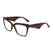 Etro Cat Eye Glasögon Kollektion Brown, Unisex