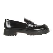 Tory Burch Svart Lug Loafer Sko Black, Dam